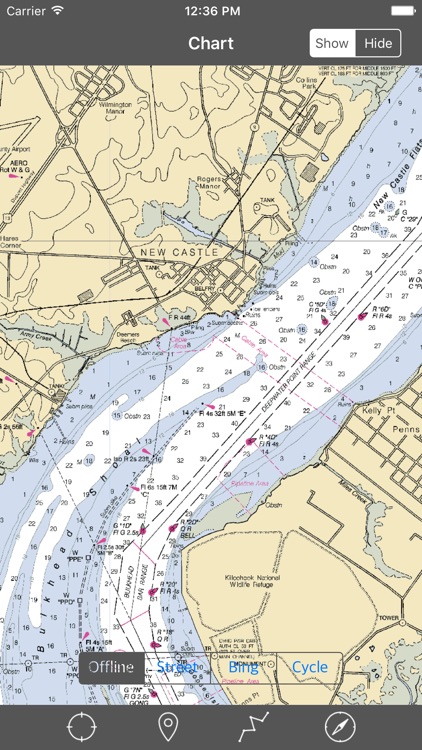 Delaware Bay – Raster Nautical Charts screenshot-3