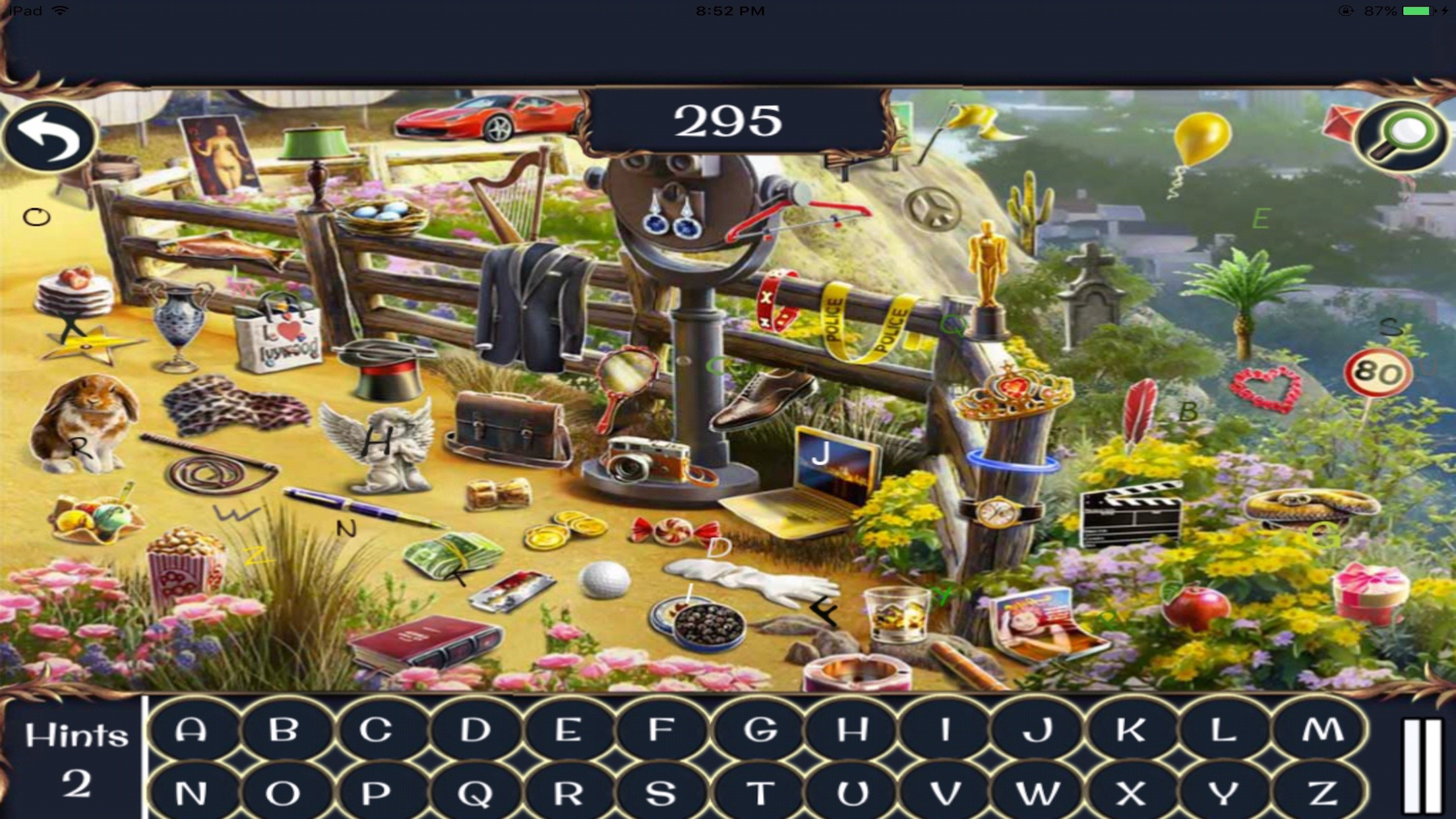 Free Hidden Alphabets:Find Hidden Objects Games screenshot 3