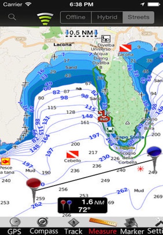 Elba Island GPS Nautical Chart screenshot 4