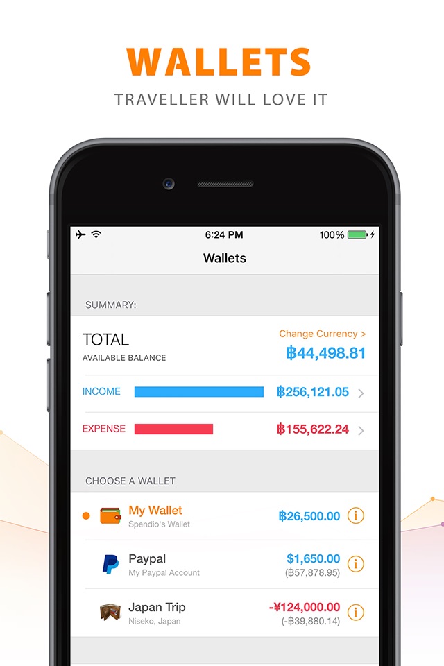 Spendio - Spending Tracker for iPhone & Apple Watch screenshot 3
