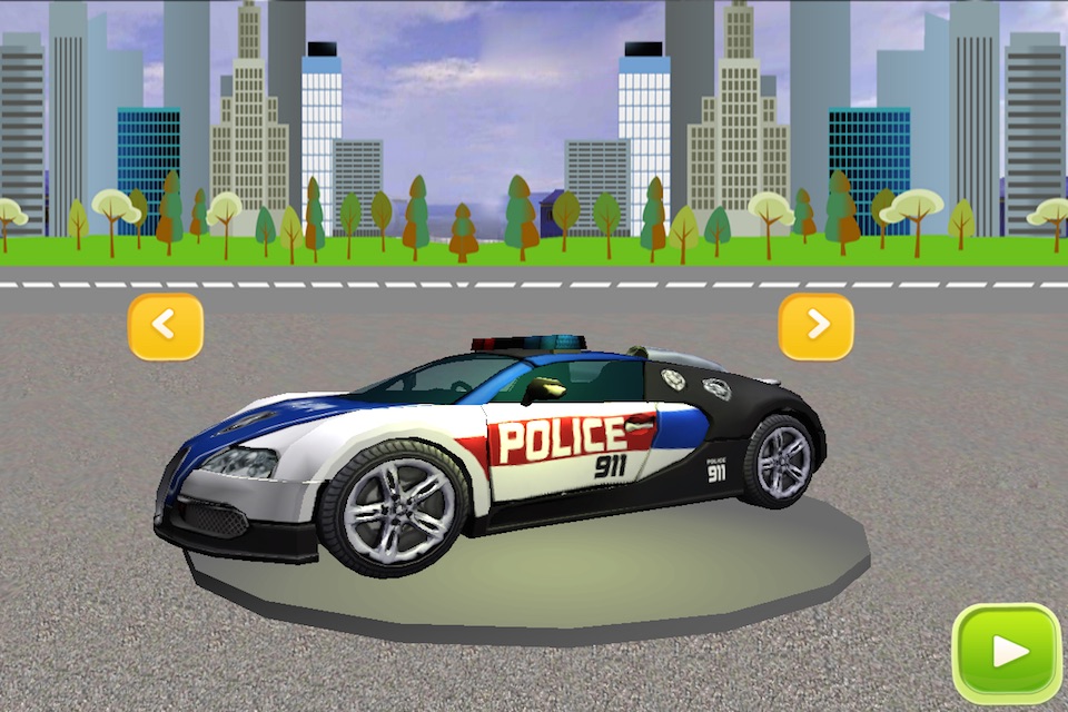 Police Car - Real Life Parking Simulator screenshot 2