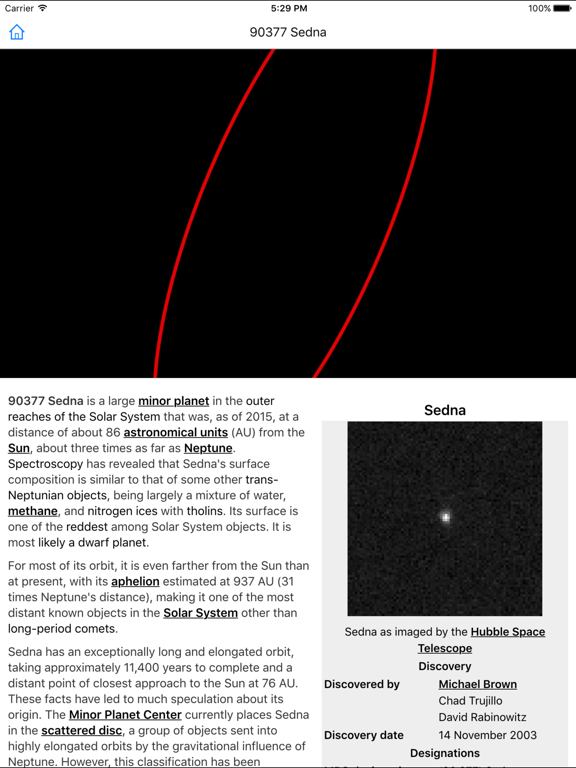 Screenshot #6 pour CHI Encyclopedia of the Solar System