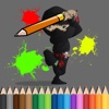 Ninja Coloring Book Free Game Learn for Kids