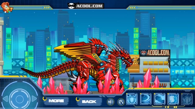 Toy Robot War:Robot Fire Dragon