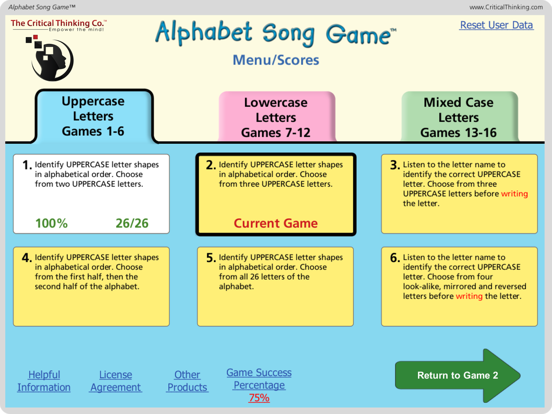 Screenshot #6 pour Alphabet Song Game™ (Free) - Letter Names and Shapes