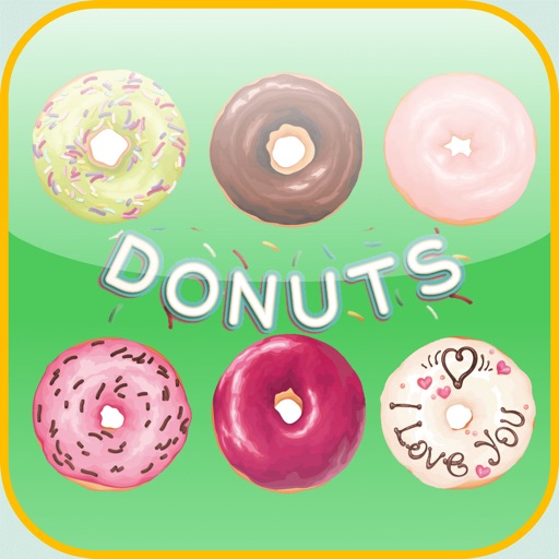 explosive donuts match - hot  a mini donut games free for boy and girl iOS App