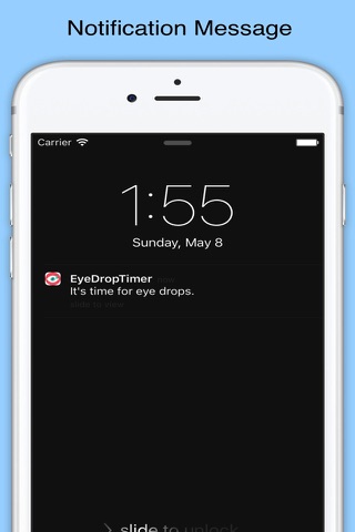 EyeDropsTimer screenshot 2