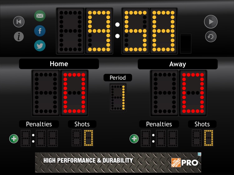 JD Hockey Scoreboard