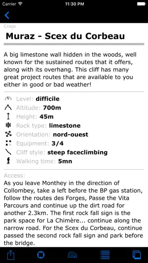 Les Carnets d’escalade screenshot 3