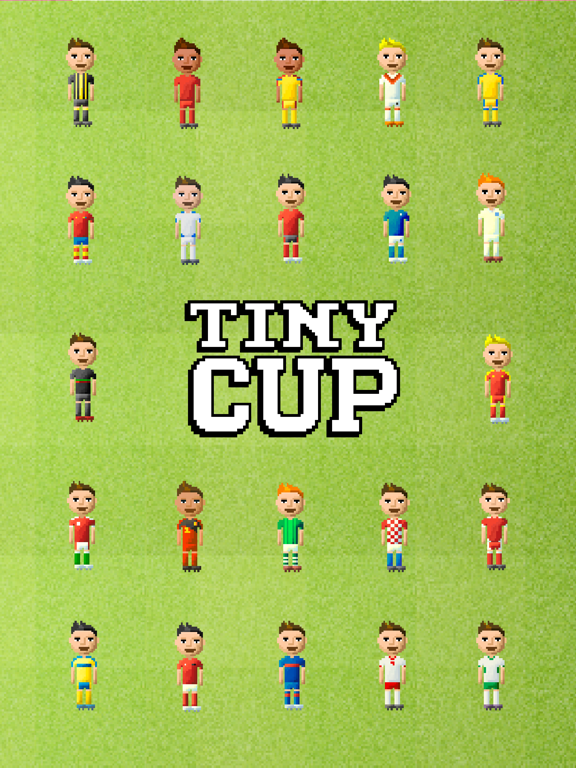 Pixel FreeKick - Soccer Tiny Cup iPad screenshot