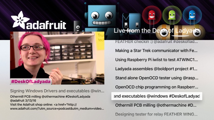 Screenshot #2 pour Adafruit TV