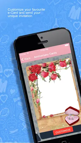 Game screenshot Anniversary Invitation Cards apk