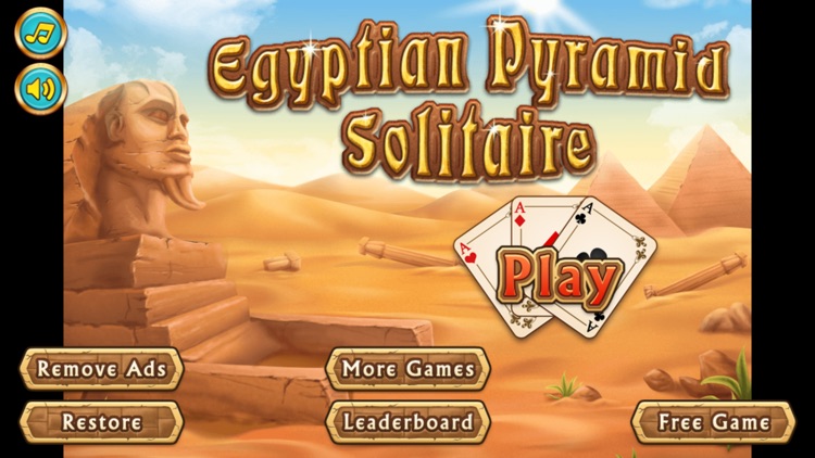 Pyramid Solitaire Egypt. Best Egypt Solitaire Game.