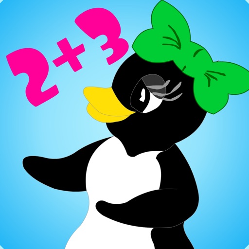 Icy Math Free Addition and Subtraction game for kids and adults good brain training and fun mental maths tricks icon