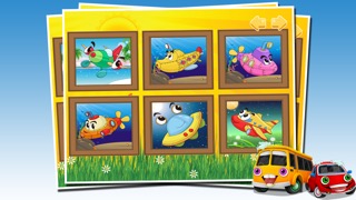 車のパズルゲーム - トラックや車での無料の教育幼児や子供の男の子のための学習のおすすめ画像1
