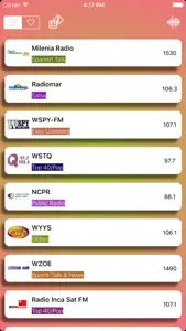 Radios de Perú - Las mejores emisoras de radio FM  y AM de Perú screenshot #2 for iPhone