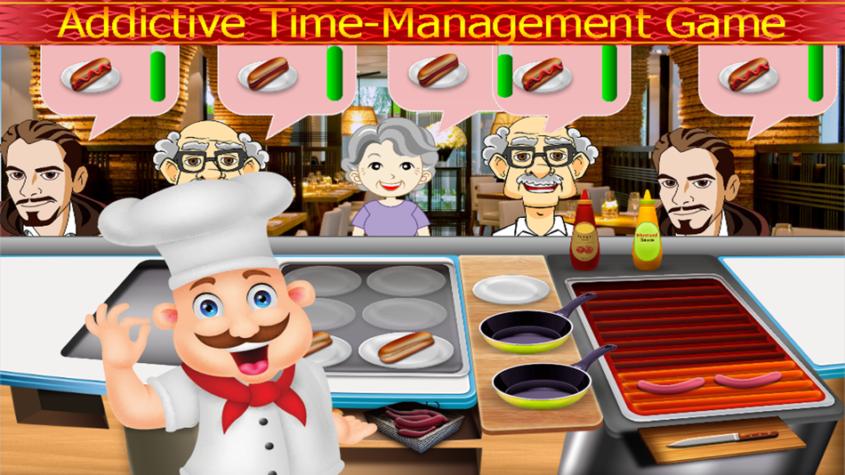 Chef Cooking Master Food Fever : Maker Hamburger,Hotdog,Pizza Free Games - 1.0 - (iOS)