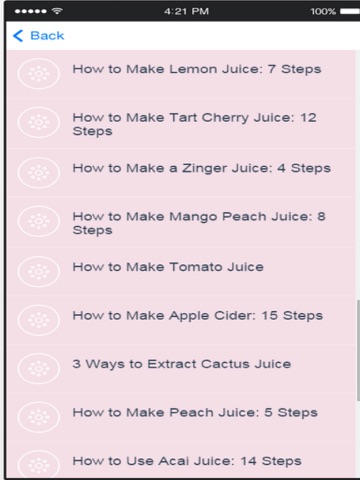 Screenshot #6 pour Juicing Recipes - Learn How to Make Juice Easily