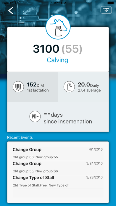 Afimilk Cow Info Screenshot 1 - AppWisp.com Afimilk Cow Info Screenshot 1 - AppWisp.com