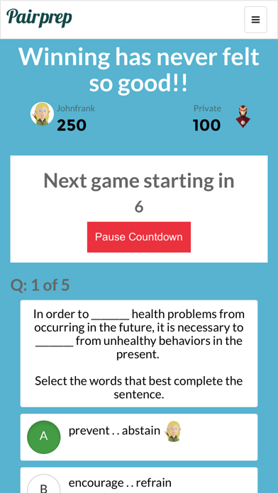 Pairprep app screenshot 3