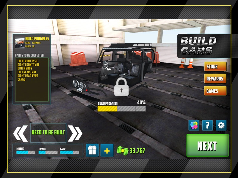 Offroad 4x4 Driving Simulator 3D, Multi level offroad car building and climbing mountains experience screenshot 6