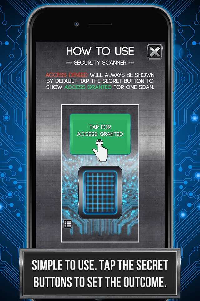 Secret Finger Protection Lock Scanner Prank (FREE) screenshot 3
