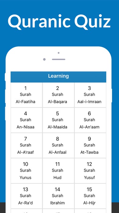 Screenshot #3 pour Quranic Surahs Learn & Quiz