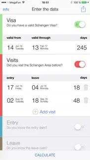 schengen calculator iphone resimleri 2