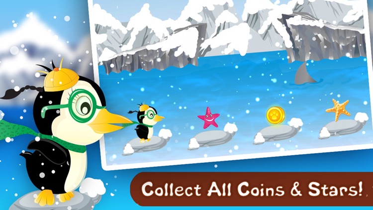 Baby Penguin Jump - Winter Edition screenshot-3