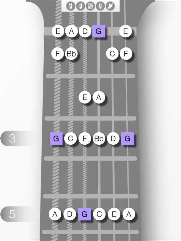 Screenshot #5 pour GuitarScales Free