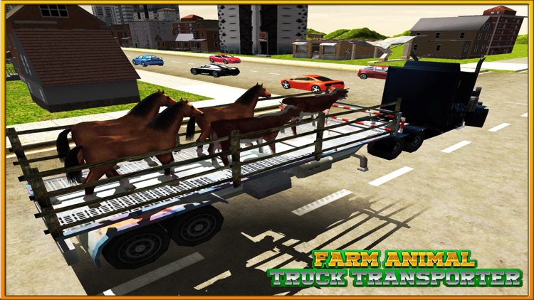 Farm Animal Truck Transporter - Transport Wild Farm Animals and Transport them in your Truck screenshot-3