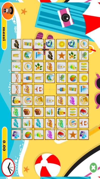 3D Memo match Summer Beach - Pair card matching brain trainer