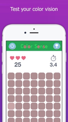 Color Sense - Eye Test, Check Your Vision, Kuku Kube Color Tiles screenshot 2