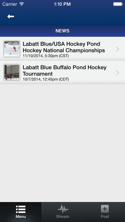 Labatt Blue Pond Hockey screenshot-3
