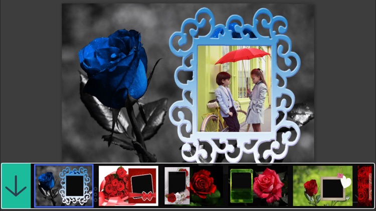 Rose Flowers Photo Frame - Make Awesome Photo using beautiful Photo Frames screenshot-3