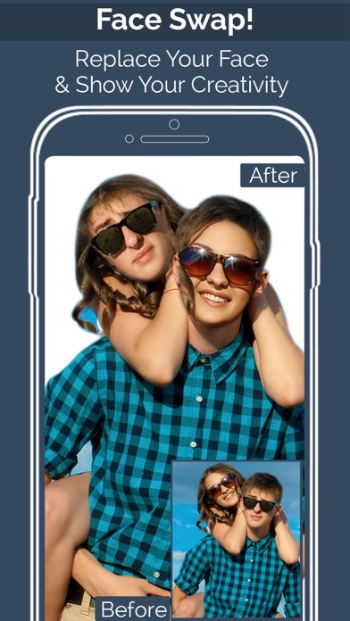 Screenshot #1 pour Visage Swap - Remplacer Faces Avec Friend Et Emoji