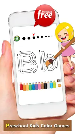 Game screenshot ABC Alphabets Tracer Coloring Book: Preschool Kids Easy Learn To Write ABCs Letters! hack