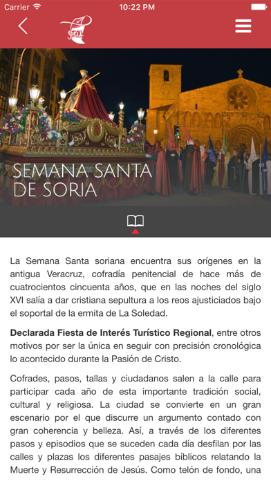 #eligeSoria iPhone screenshot 4 - Travel app