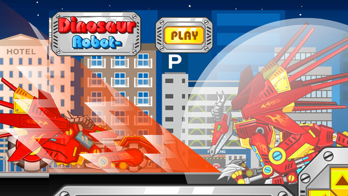 Dinosaur Robot  and Robot Car