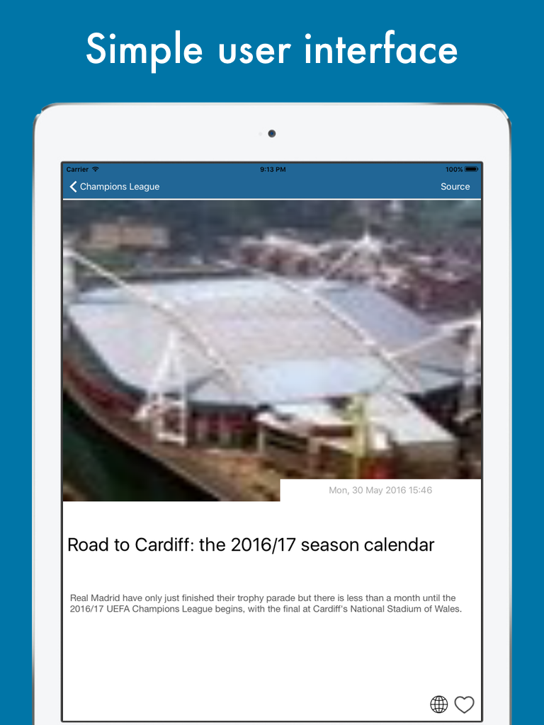Football News - Champions League, Europa League & Super Cup Edition screenshot 10