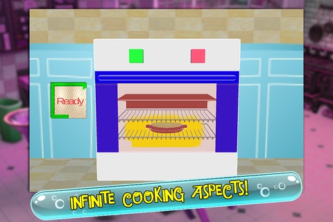 Granny's Bakery – Cakes & Cookies Cooking 3D Game screenshot 4