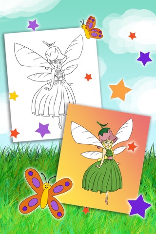 Paint fairies for girls from 3 to 6 years - Premium screenshot 3