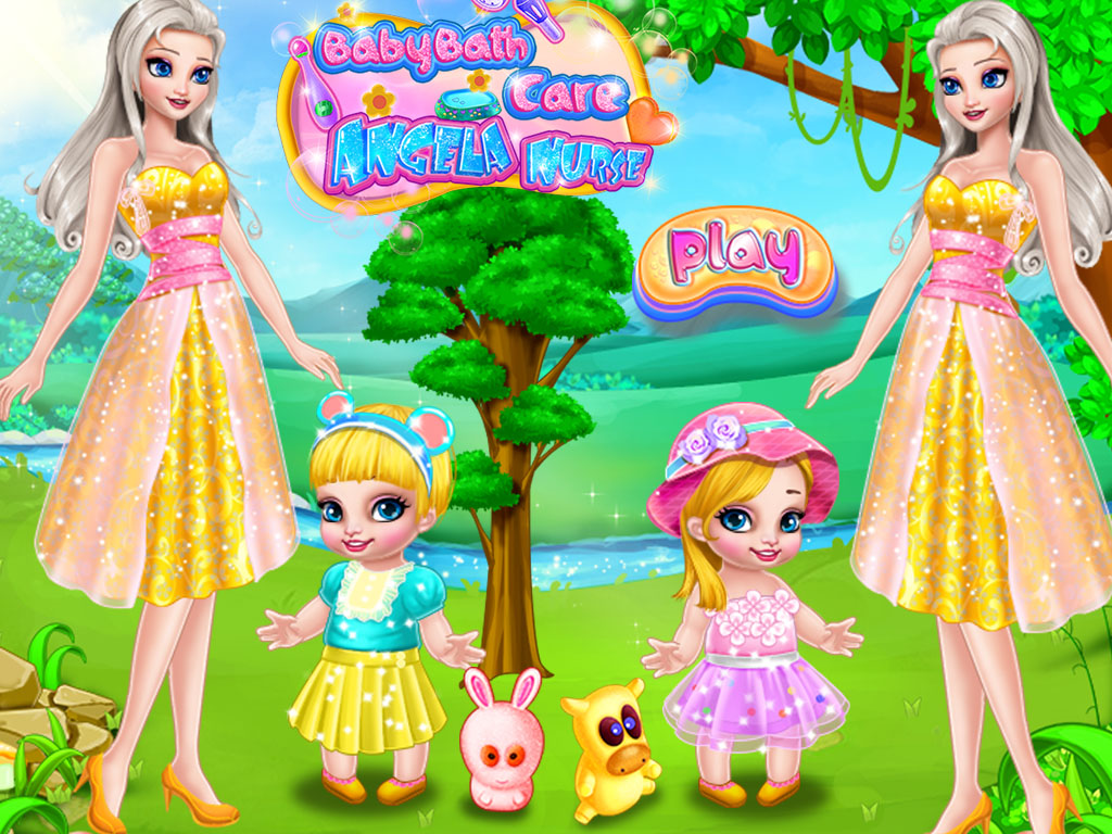 Baby Bath Care Angela Nurse - Dress up