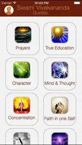 Swami Vivekananda Quotes For iPhone screenshot #1 for iPhone