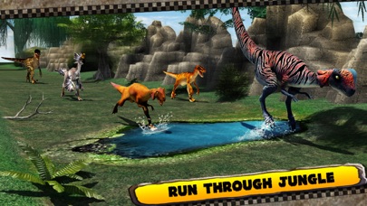 Dinosaur Race 3D iPhone screenshot 3 - Games app