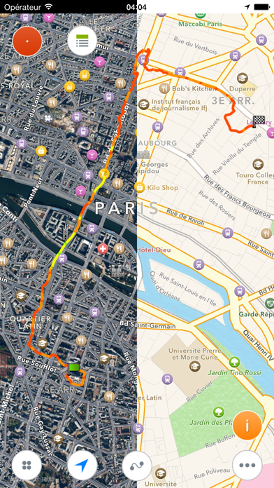 Screenshot #1 pour Track Kit - GPS Tracker with offline maps, Compass, Speedometer