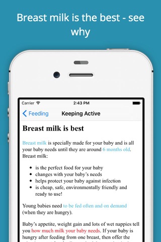 Healthy Nutrition Guide Babies Pro screenshot 3