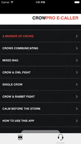 Game screenshot Crow Calls & Crow Sounds for Crow Hunting + BLUETOOTH COMPATIBLE apk