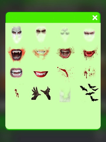 Screenshot #6 pour Éditeur De Photos Vampire - Effrayant Changeur Visage Photo Montage Avec Des Autocollants D'horreur