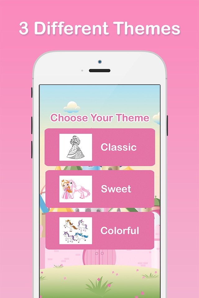 My Little Princess Coloring Book Games for Girls screenshot 4